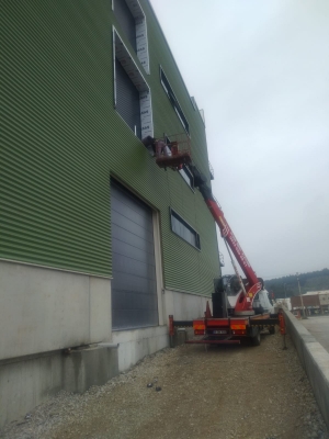 Osmangazi/Bursa Dış Cephe Giydirme çalışması