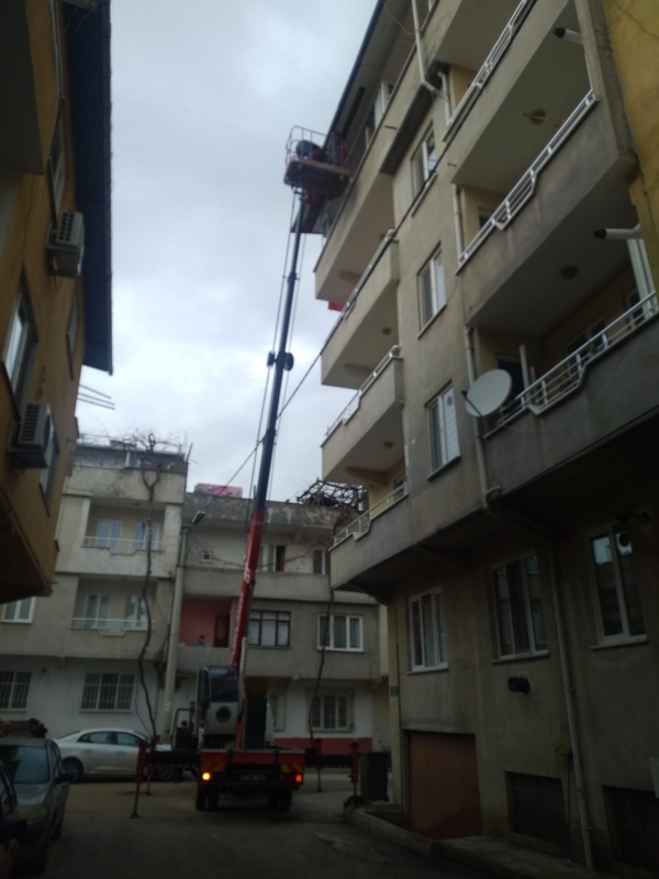 Osmangazi/Bursa Çatı Altında Kaplama Tamirat Çalışması