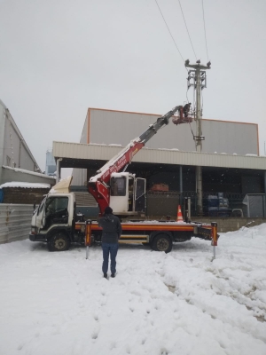 Nilüfer/Çalı Elektrik Arıza Giderme çalışmasıÇ