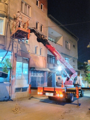 Osmangazi/Bursa Kablo hattı bağlama çalışması