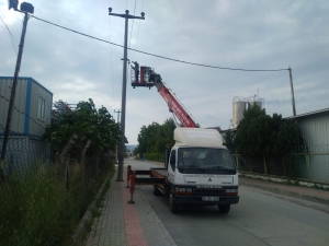 Osmangazi/Bursa Elektrik Hattı Bağlama Çalışması.