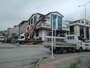 Osmangazi/Bursa Tabela ve Harf Montaj Çalışması